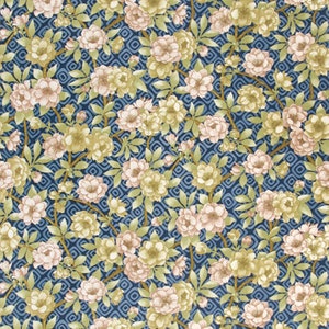 Carta da parati anni '70 #0127 - metro da corsa o rotolo di carta da parati floreale / carta da parati vintage floret / geometrica