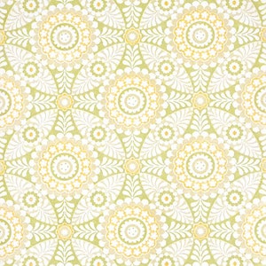 60er Tapete #1604B - laufender Meter o. Rolle / vintage geometric flower wallpaper from 1970s