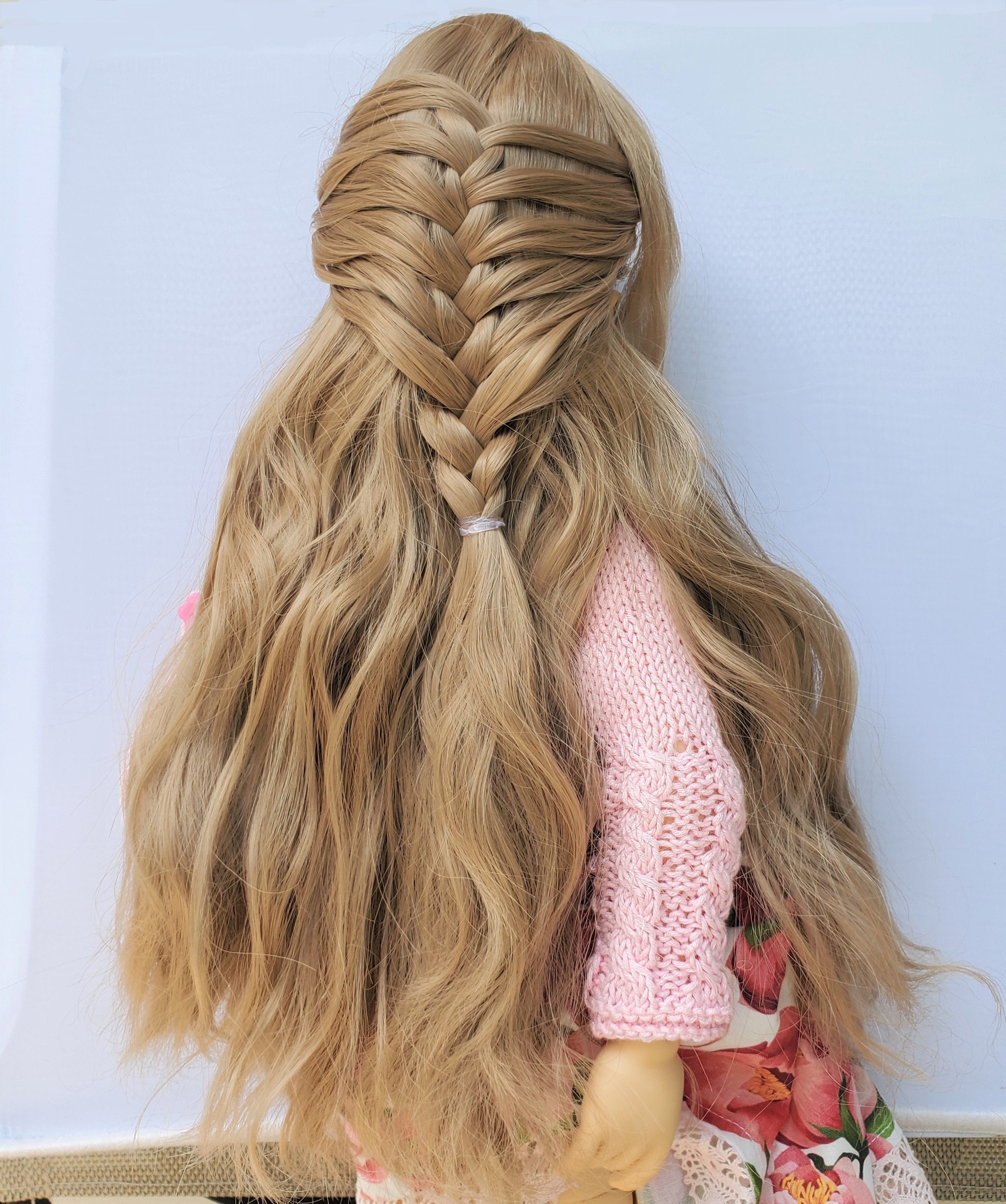 The Doll Wig Store Size 1011 ISABELLA WIG in Winter Wheat Etsy