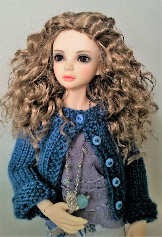 Monique ELLOWYNE-ROSE Wig 6//7 for MSD BJD Kish Boneka YoSD Ellowyne in 2 COLORS