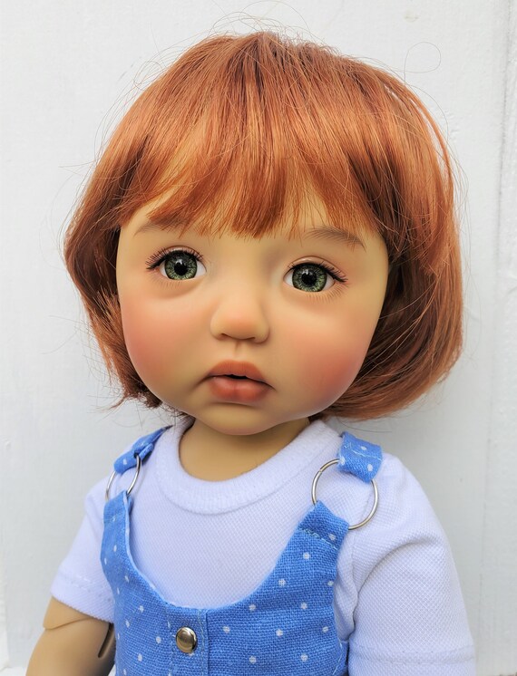 Doll Wig Monique "Laura" size 12/13 in Light Brown Doll Wig Monique "Laura" size 12/13 in Light Brown