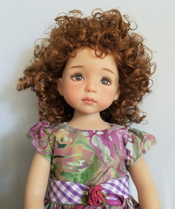 Monique PATTY doll wig Size 7-8/" for Little Darlings My Meadow in 2 COLORS