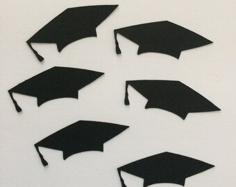 Graduation cap confetti 50-pieces cardstock