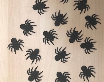 Halloween theme Spider 100-piece card stock images confetti for party decorations, scrapbooking embellishment