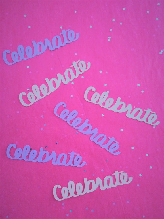 Bride to Be 100-piece word confetti choose your color table scatter scrapbooking embellishment