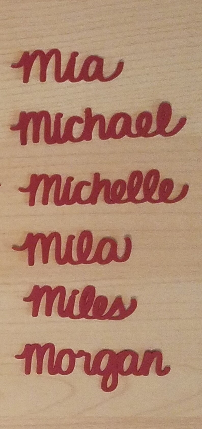 Handwritten M Names Choose your Name beginning with M Etsy.de