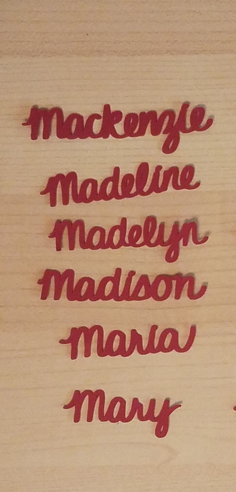Handwritten M Names Choose your Name beginning with M Etsy