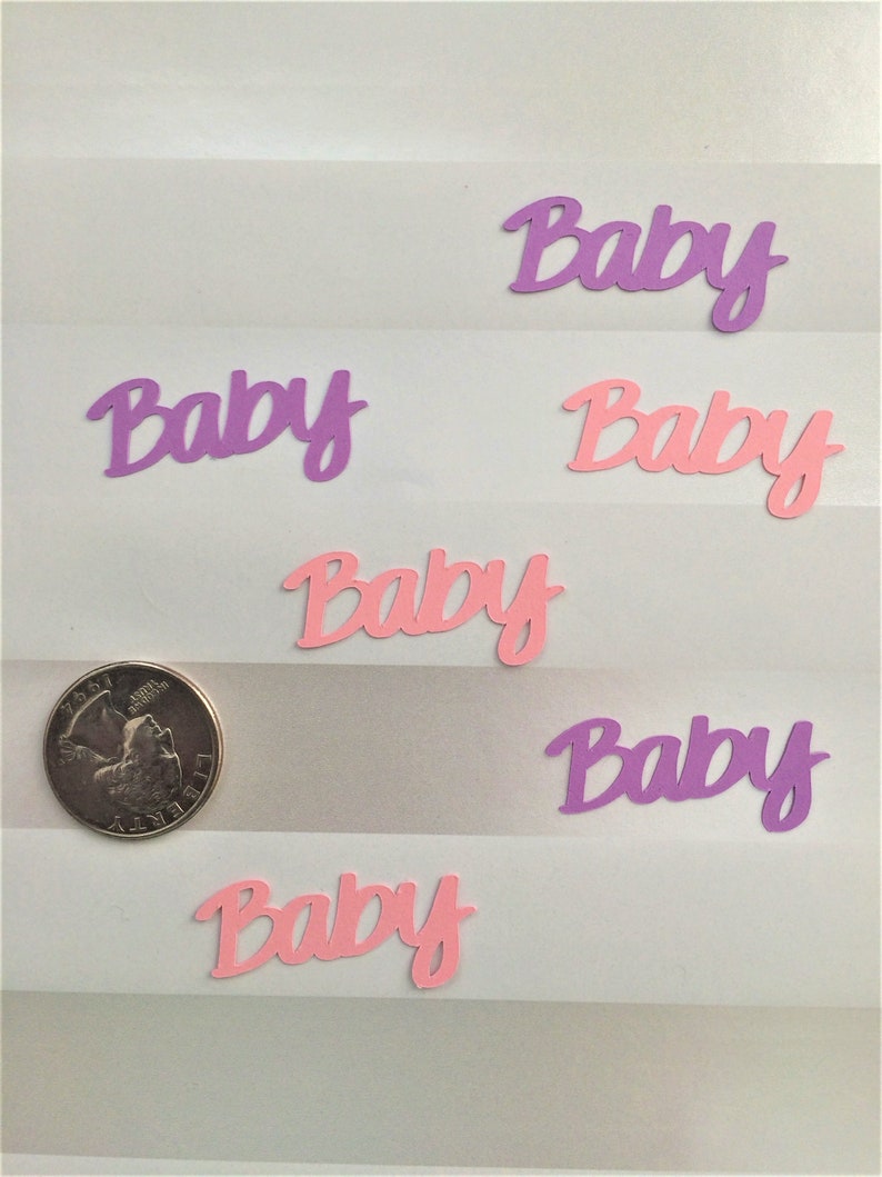 Bride to Be 100-piece word confetti choose your color table scatter scrapbooking embellishment