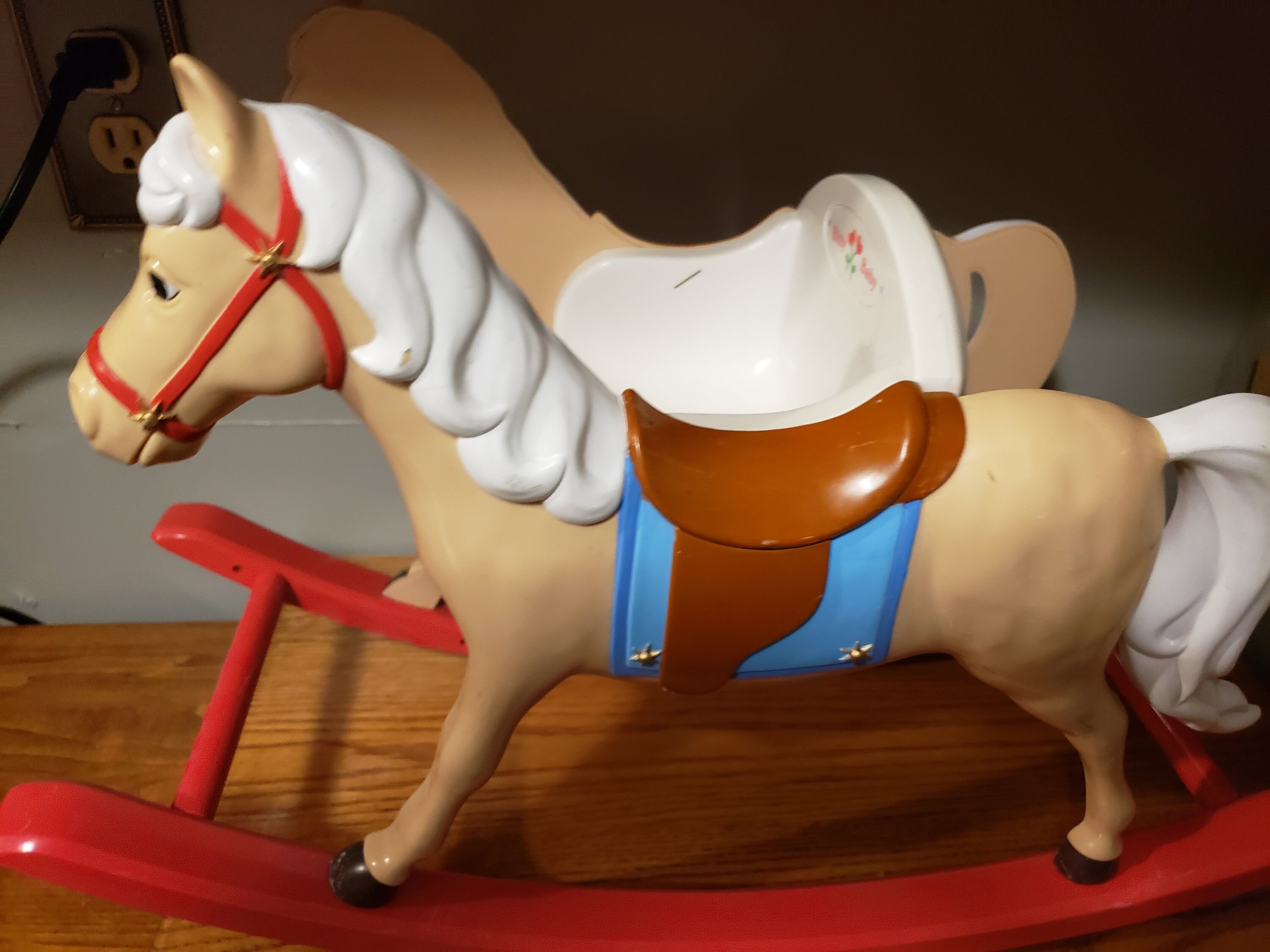 musical rocking horse for baby
