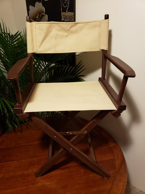 Pier One Premium Director S Chair Frame With Natural Etsy