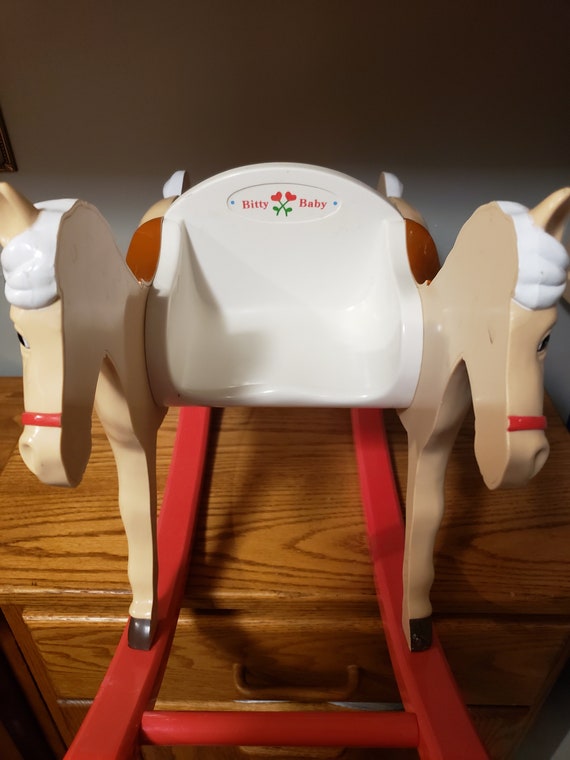 bitty baby rocking horse