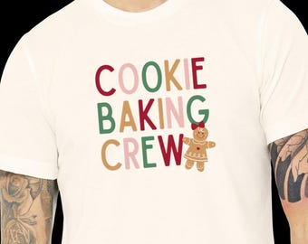 Cookie Baking Crew PNG, Christmas Crew, Christmas Sublimation, Gingerbread PNG, Gingerbread, Cute Christmas Shirt, Cute Christmas Digital