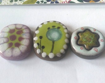 Tesserae or ceramic cabochons