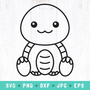 cute turtle outline svg, turtle outline svg, baby turtle png, sitting turtle cut file, turtle svg, turtle clipart,  woodland animal clipart