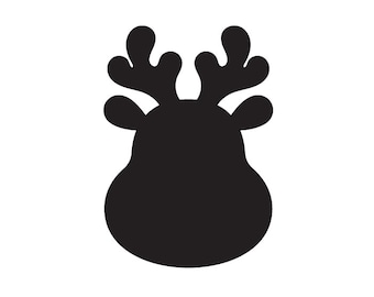 トナカイ svg png dxf、トナカイ シルエット svg、クリカット