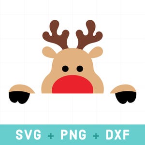 renna che fa capolino svg png dxf, monogramma renna svg, cornice nome renna svg, natale bambino personalizzato svg, faccia renna svg, maglietta svg