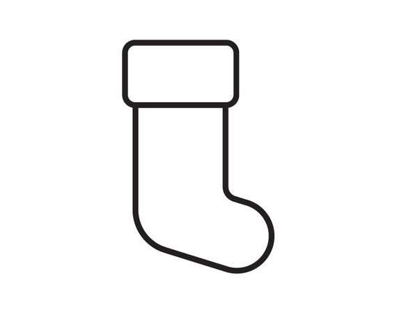 Christmas Stocking / Svg / Png / Dxf / Cricut / Silhouette / | Etsy