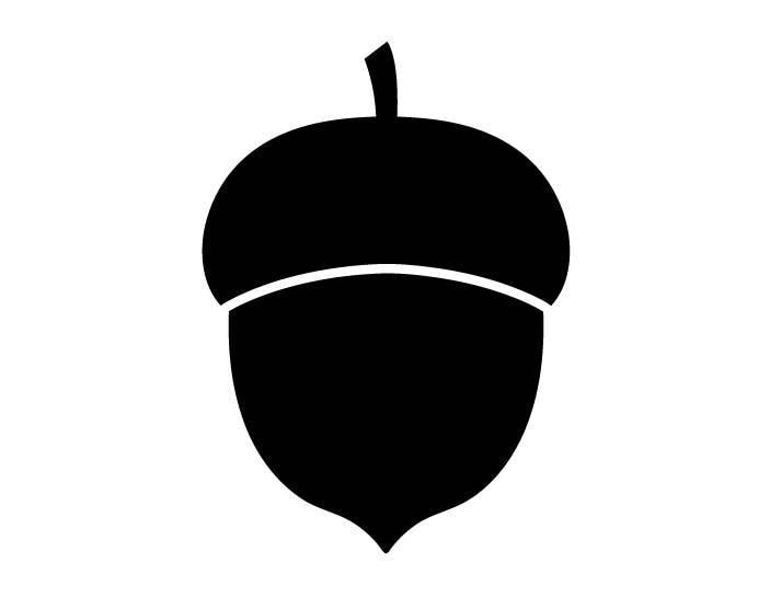 Acorn / Svg / Png / Dxf / Cut Files / Silhouette / Cricut / Harvest