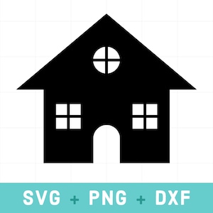 house / svg / png / dxf / cricut / silhouette / digital files / instant download