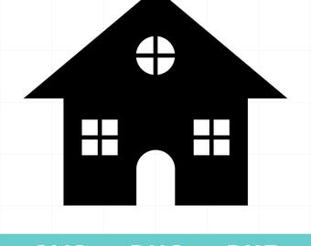 house / svg / png / dxf / cricut / silhouette / digital files / instant download