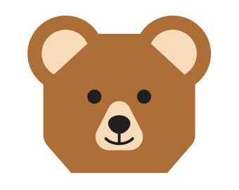 cute bear svg / bear svg / bear clipart / cricut / silhouette / baby bear svg / cute bear clipart