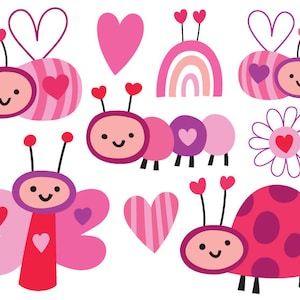 coccinella svg, insetti dell'amore svg, insetti carini svg, clipart di San Valentino, clipart di insetti, svg di San Valentino png, svg di San Valentino, insetti dell'amore, coccinella svg