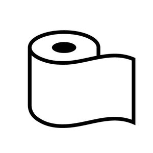 toiletpapier / svg png dxf / cricut / silhouet / instant download / toiletpapierrol svg / toiletpapier png