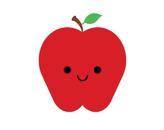 happy apple svg, apple png, apple dxf, back to school svg, cricut apple, cute apple svg, apple clipart, teacher appreciation svg, apple svg