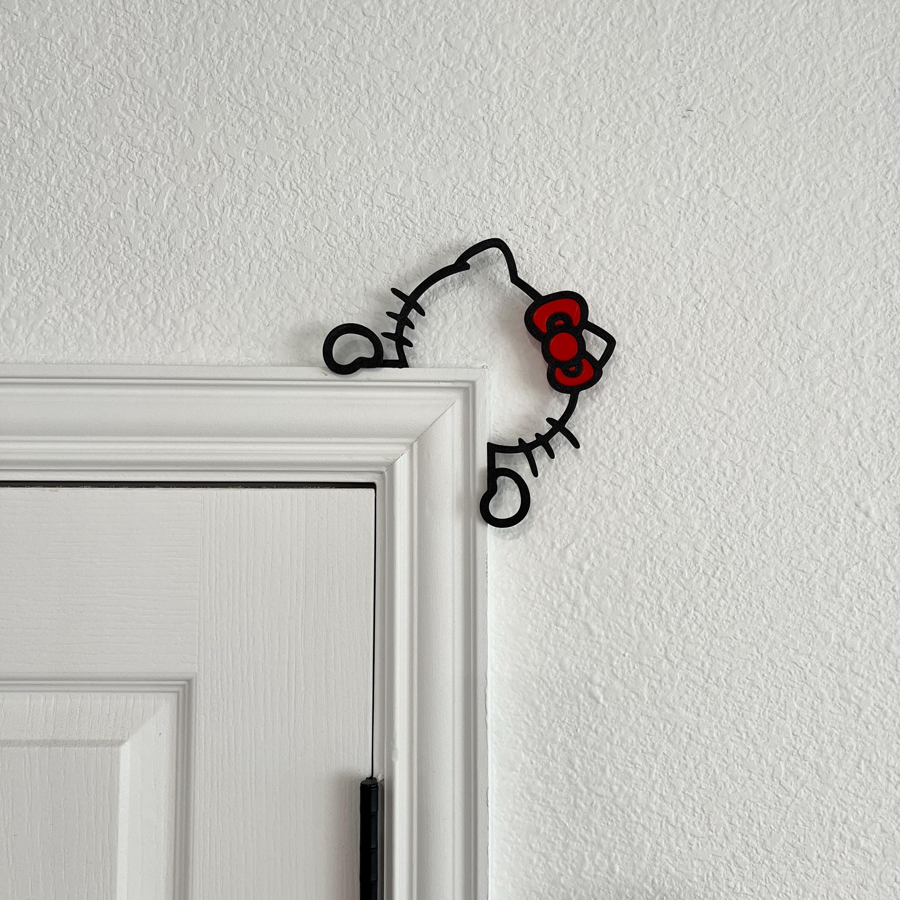 Hello Kitty 3D Door Frame Decor: Fan Home Accent - Etsy
