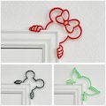 Doorables™ | Disney Characters | 3D Door Frame Decor | Corner Door Frame Topper | Kids Room Decor