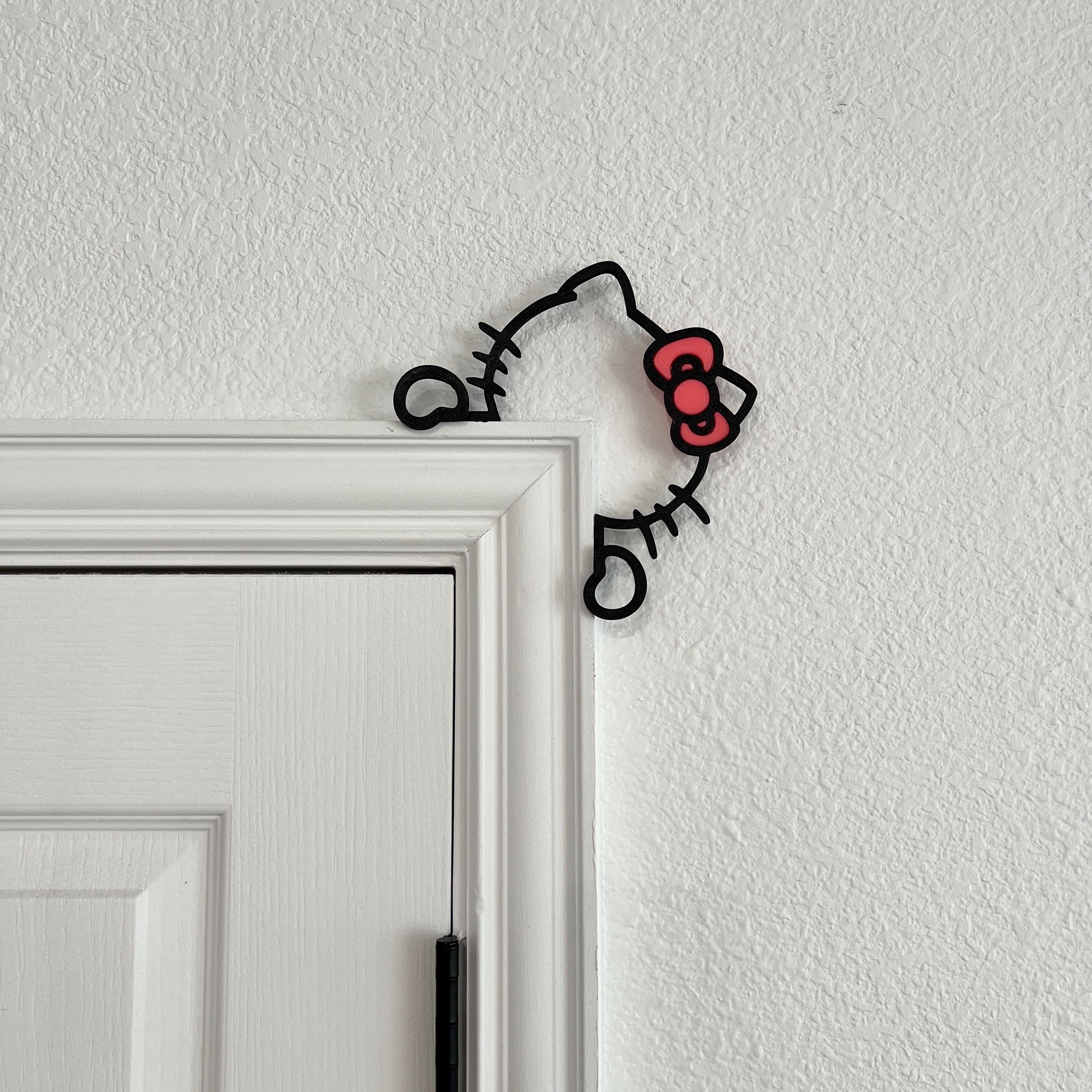 Hello Kitty 3D Door Frame Decor: Fan Home Accent - Etsy