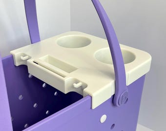 Beach Tote Tabletop Insert: Drink, Cell Phone, Sunglasses, and Key Holder