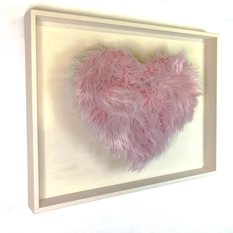 Large Love Heart Wall Art Decorative Makeup Vanity Shelf Etsy