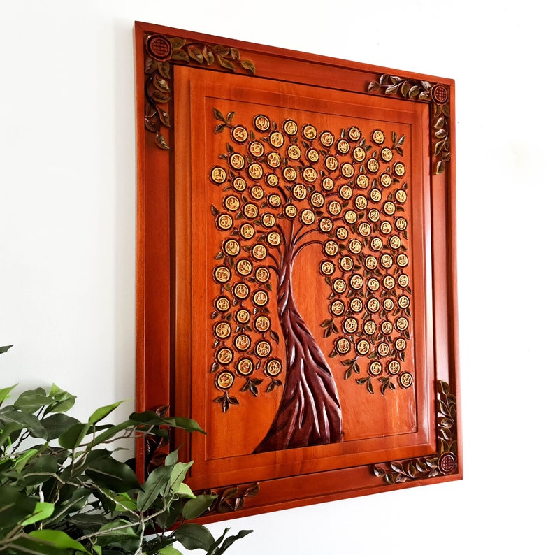 Hand Carved Wooden Wall Art Arabic Muslim Islamic Decoration Etsy