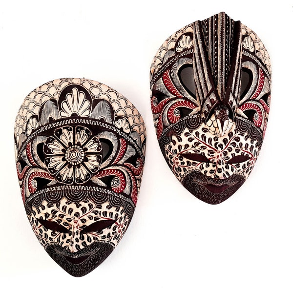 Painted Masks - Etsy