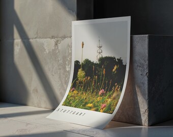 Poster Stuttgart Killesberg A4