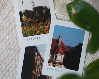 Kaartenset 3x Stuttgart + enveloppen