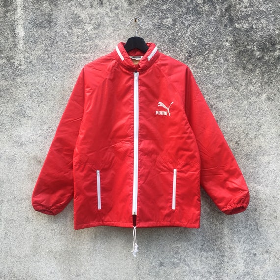 puma jackets red colour