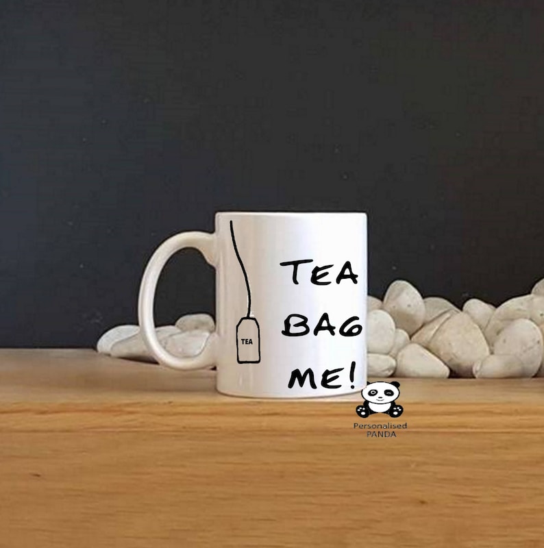 Personalised Rude Novelty TEA BAG ME mug Etsy