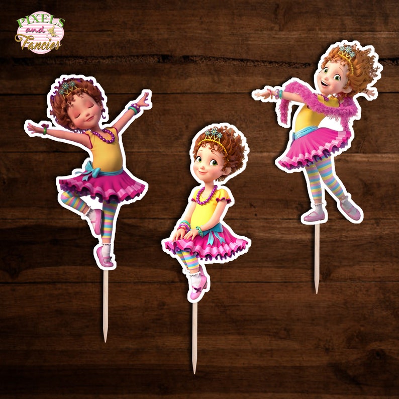 PRINTABLE Fancy Nancy Cupcake Toppers Fancy Nancy Cupcake | Etsy