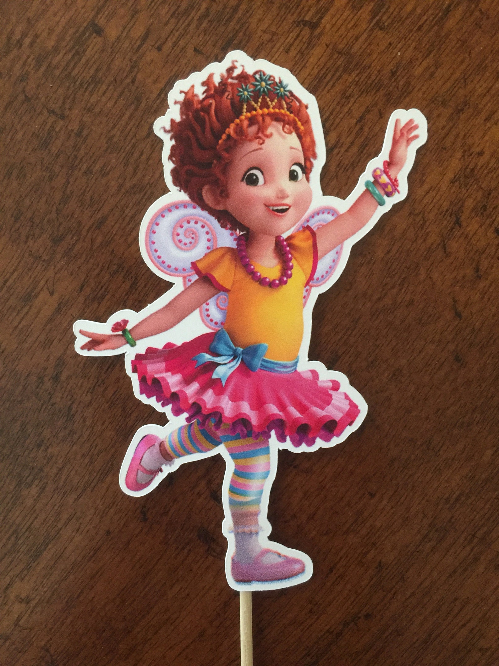 FANCY NANCY Cupcake Toppers Fancy Nancy Cupcake Picks Fancy | Etsy