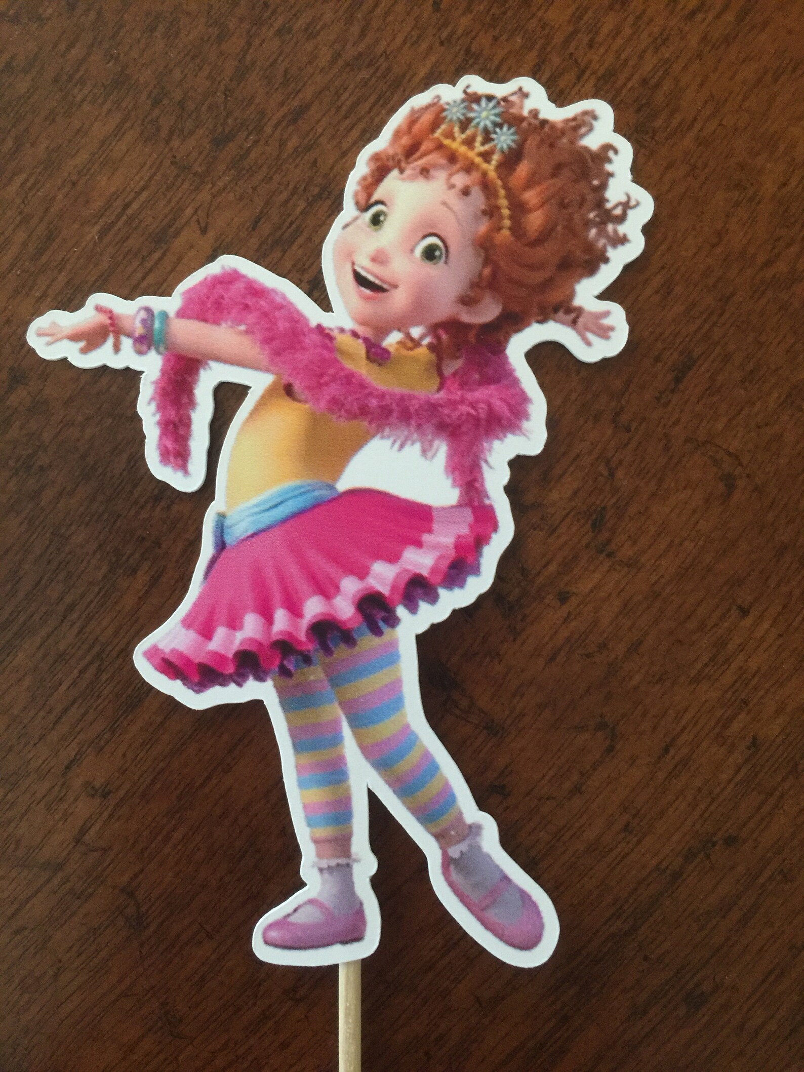 FANCY NANCY Cupcake Toppers Fancy Nancy Cupcake Picks Fancy | Etsy
