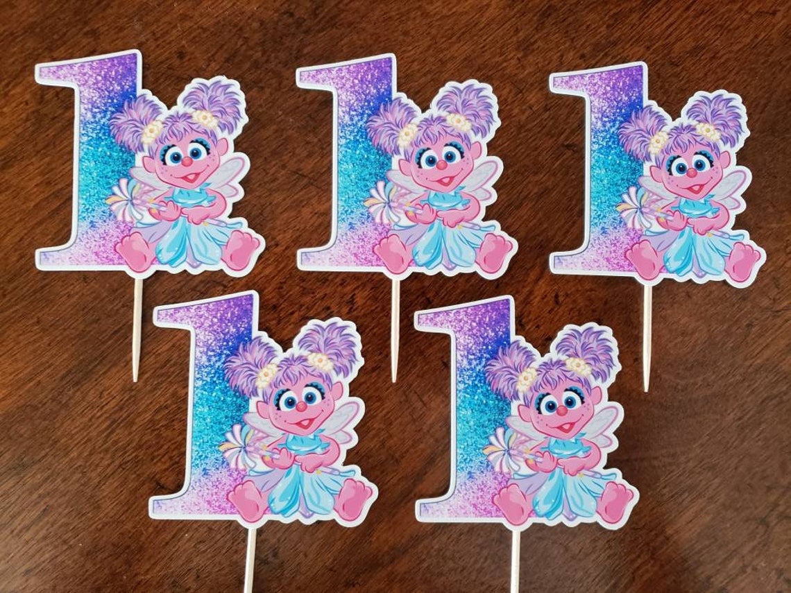 ABBY CADABBY Cake and Cupcake Toppers Abby Cadabby Cupcake Etsy