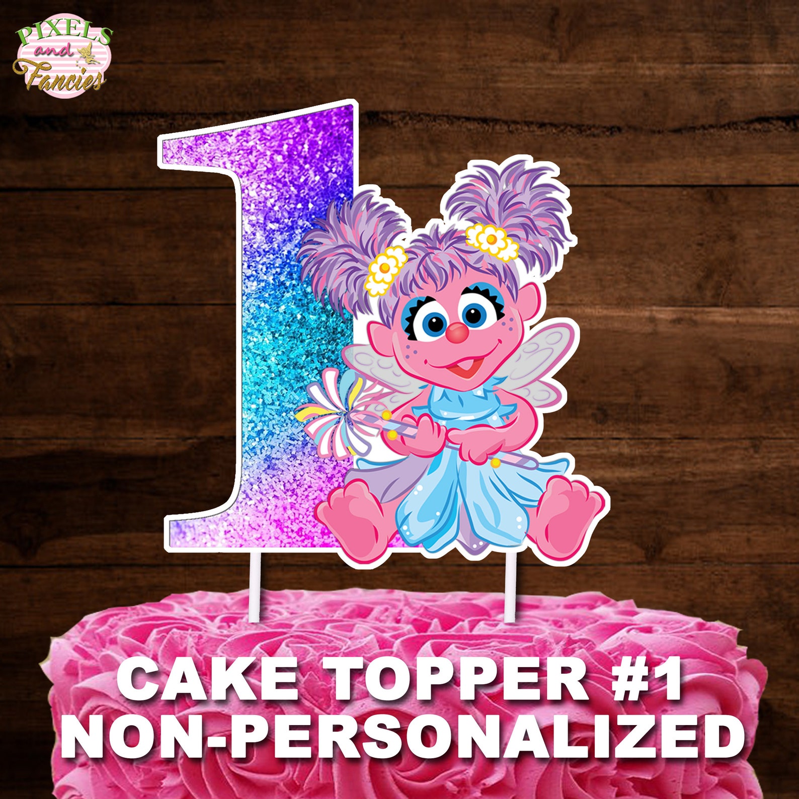 ABBY CADABBY Cake and Cupcake Toppers Abby Cadabby Cupcake Etsy