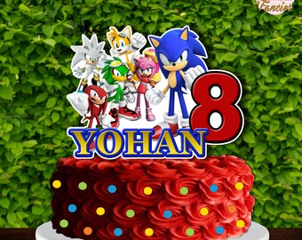 Sonic Cake Etsy