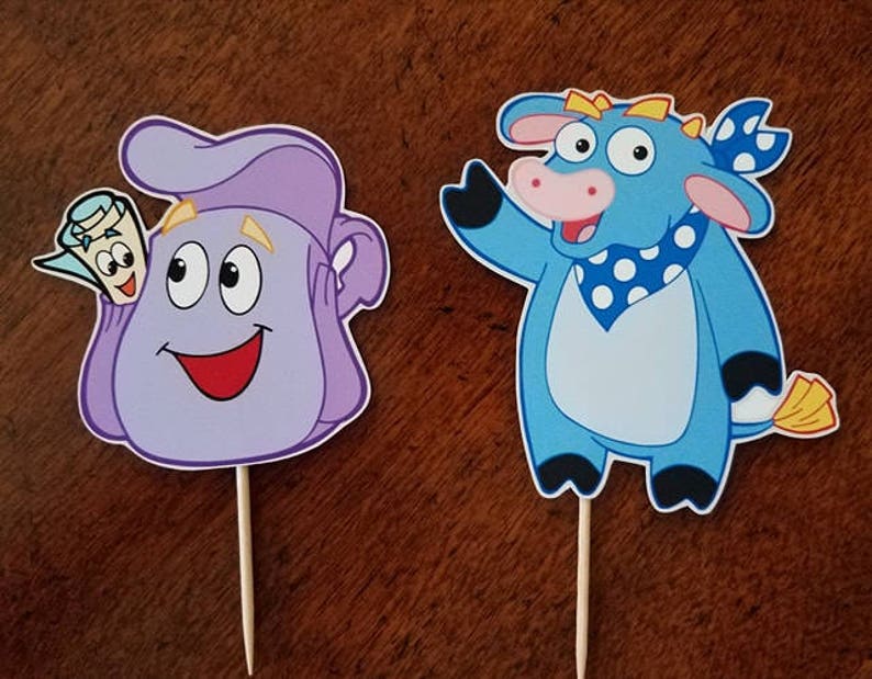 Dora The Explorer Cake Toppers Uk