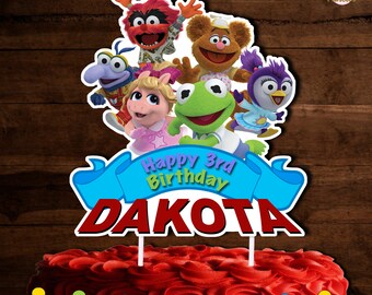 MUPPET BABIES Cake Topper, Muppet Babies Centerpiece, Muppet Babies Cake Decoration, Muppet Babies Birthday Decoration