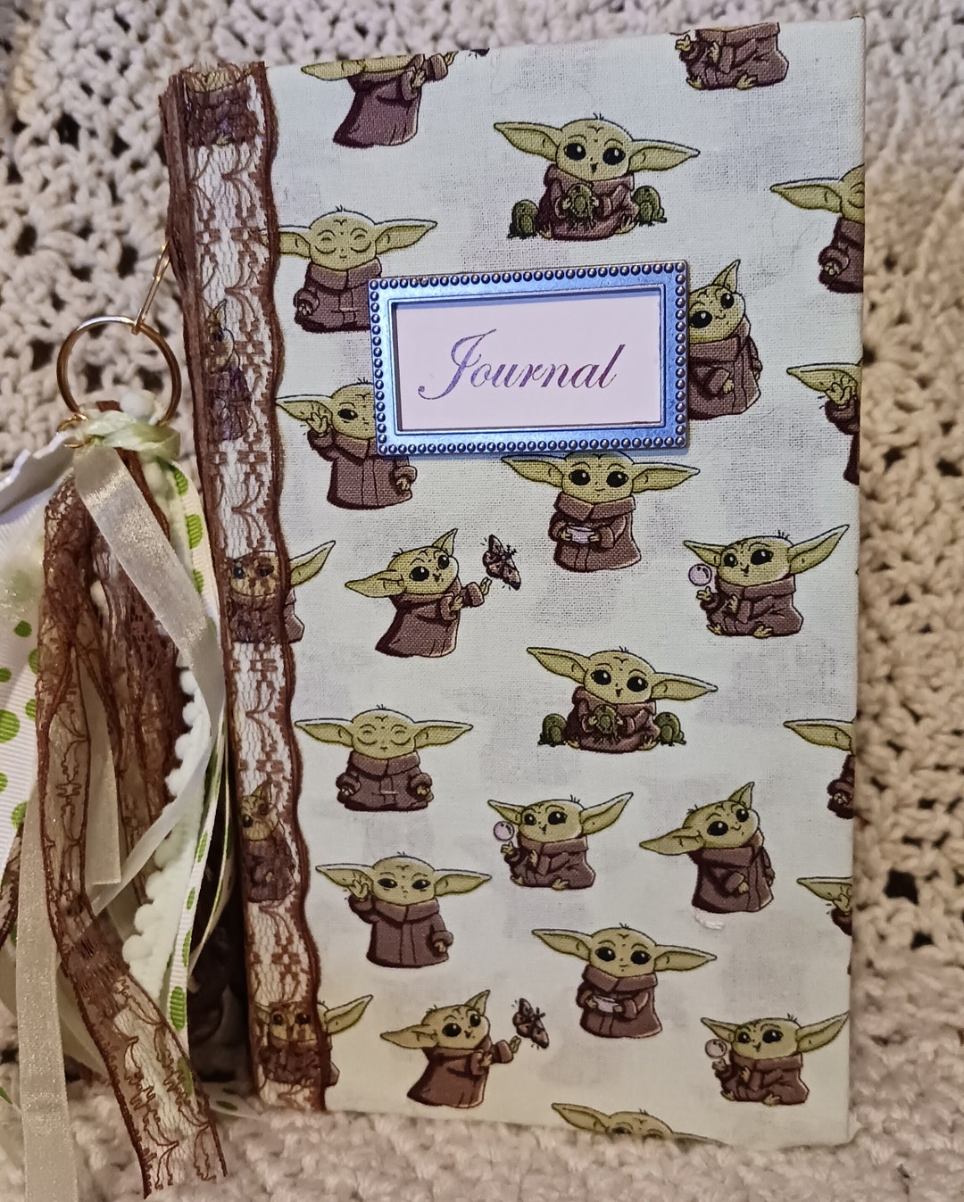 Mandalorian/baby Yoda Journal Etsy