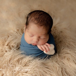 Felted Heart Newborn Photography Prop, Handmade Heart, Needle Felt, Natural Wool, Neutral