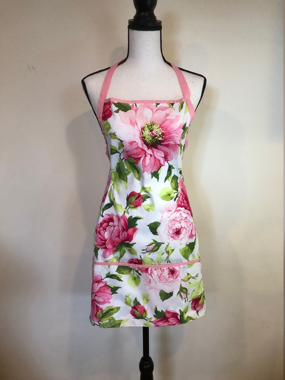 Beautiful Flowers Apron For Women. Housewarming Gift. Kitchen Etsy